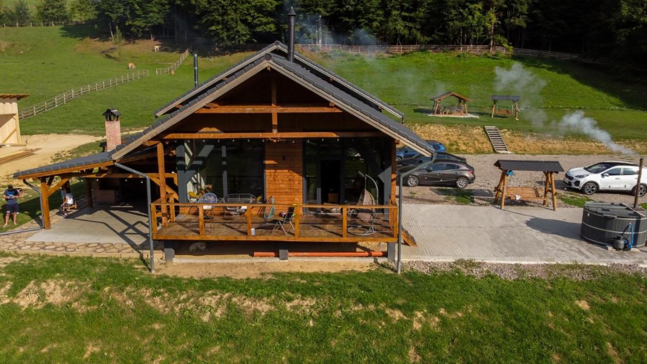 Valley House Cabana Cu Priveliste De Vis Sita Buzăului Exterior foto